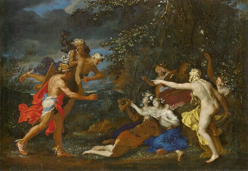 Werner van den Valckert Perseus bei den Nymphen oil painting picture